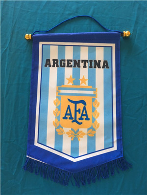 Argentina Hang Flag Decor Football Fans Souvenir