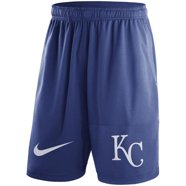 21Men's Kansas City Royals Nike Royal Dry Fly Shorts