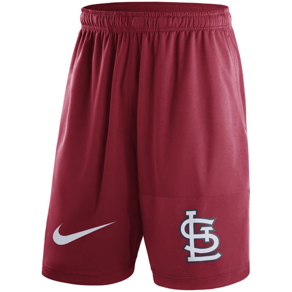 49Men's St. Louis Cardinals Nike Red Dry Fly Shorts