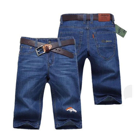 Denver Broncos Team Logo Deep Blue NFL Jeans