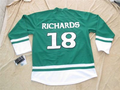 ST PARTYS DAY NHL Philadelphia Flyers 18 RICHARDS green